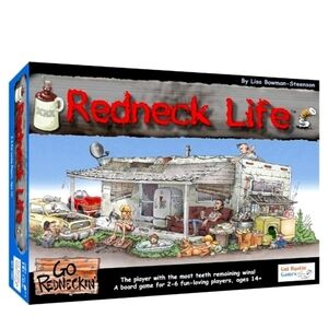 Redneck Life Board Game & bustin'a gut expansion pack, new sealed